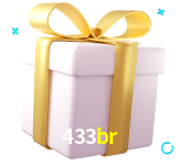 Receba seus bônus de boas-vindas no 433br